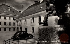 Vrhnika_Ivan_Cankar_Cankarjev_spomenik_po 2. sv. vojni