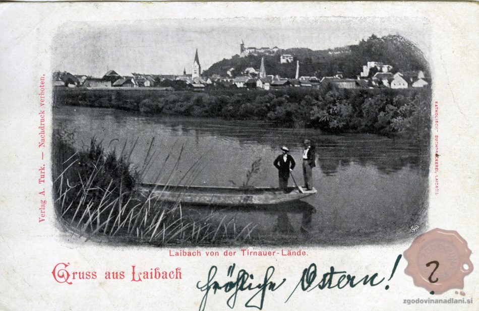 _Ljubljana_Ljubljanica_Grad_1898