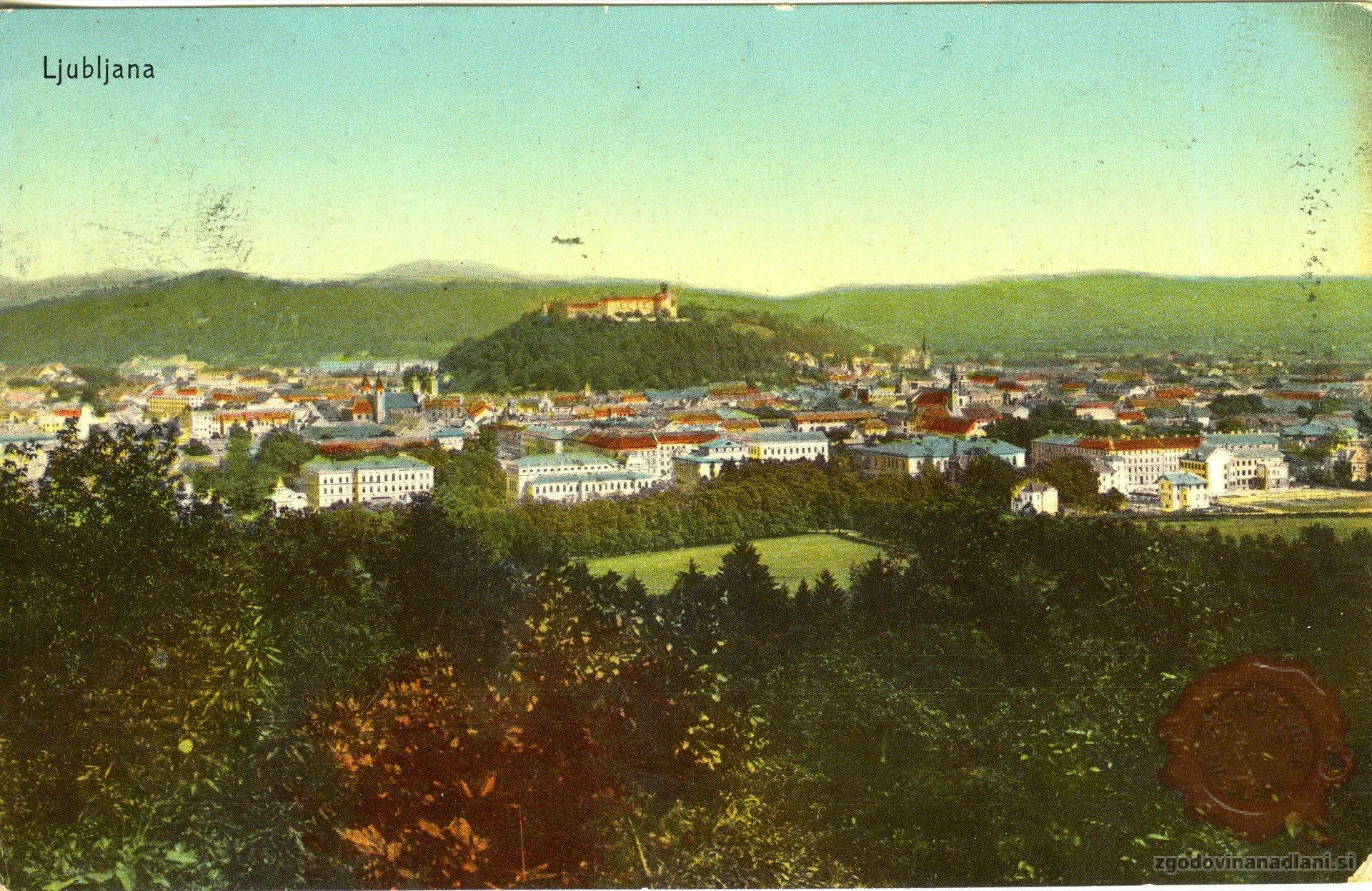 Ljubljana_Rožnik_Grad_1910
