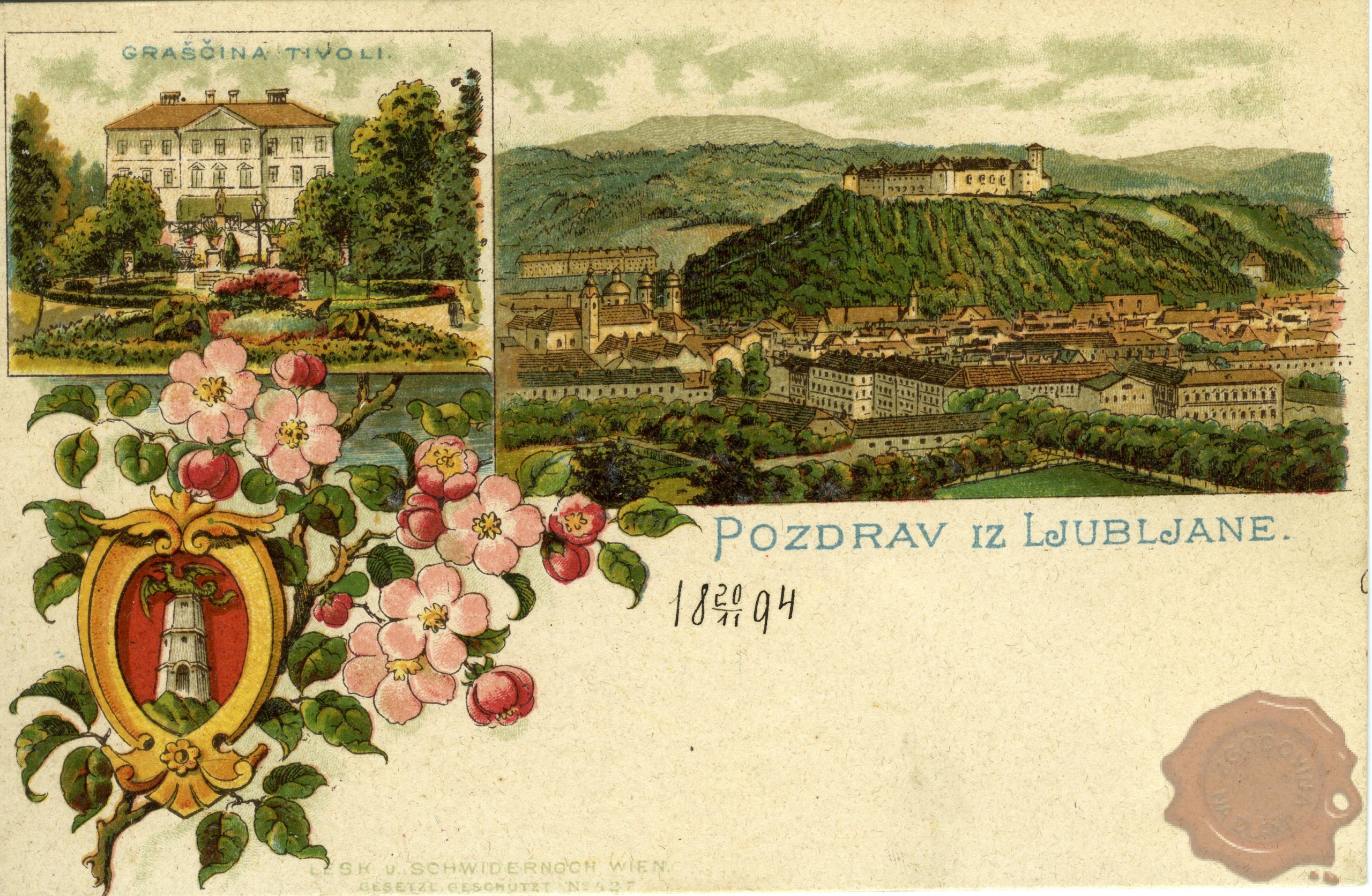 Ljubljana_graščina_Tivoli_grad_1894