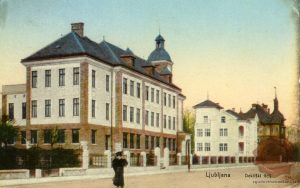 108-1_Ljubljana_Licej_Mladika_Bleiweisova_cesta_Prešernova_cesta_1910