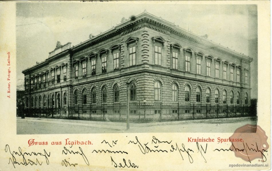 Ljubljana_Kranjska_hranilnica_Tomšičeva_ulica_1899