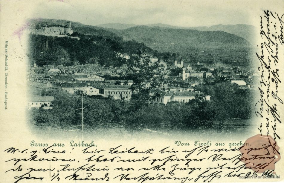 Ljubljana_Grad_Tivoli_Sentjakobska_cerkev_1900.