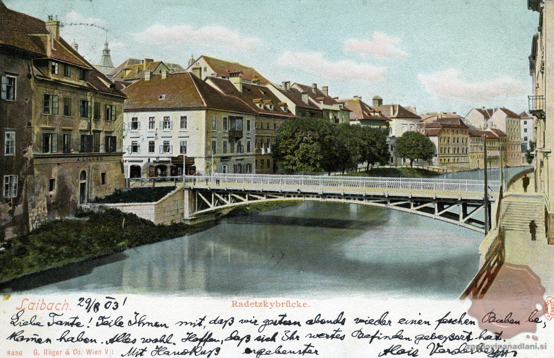 Ljubljana_Hradeckega_most_Ljubljanica_Čevljarski_most_1903