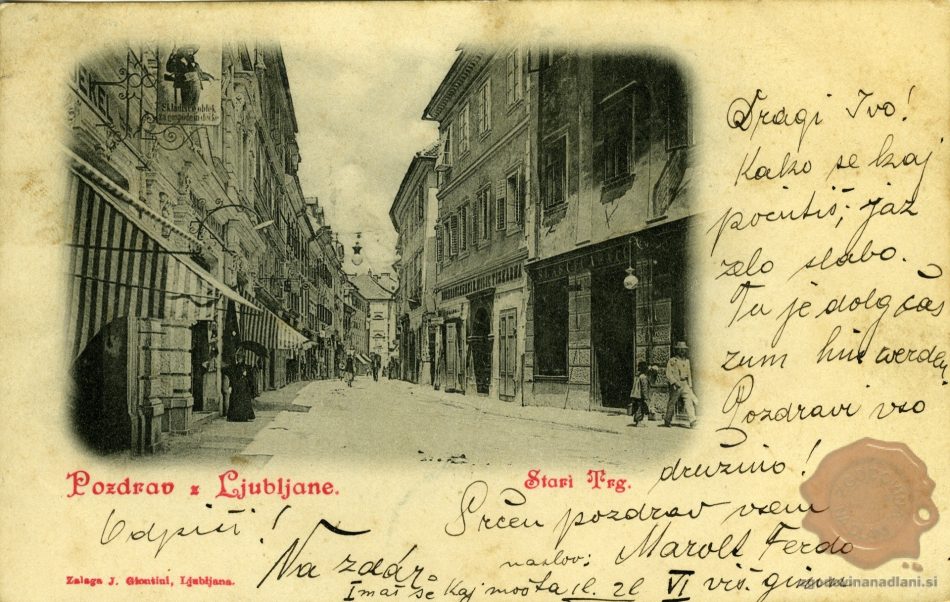 Ljubljana_Stari_trg_1899