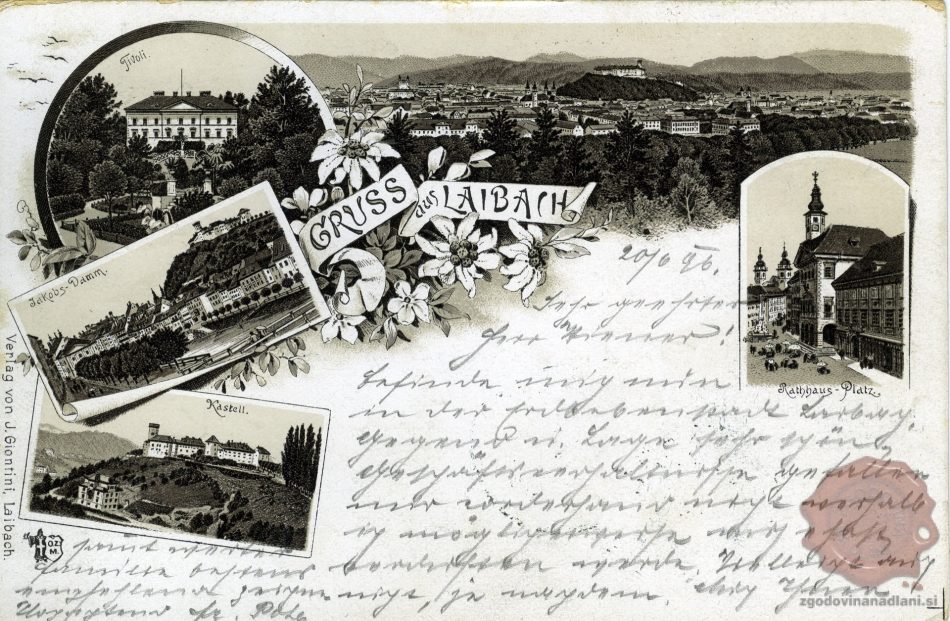 Ljubljana_Šentjakobski_most_Tivoli_Grad_Rotovž_Mestna_hiša_1896