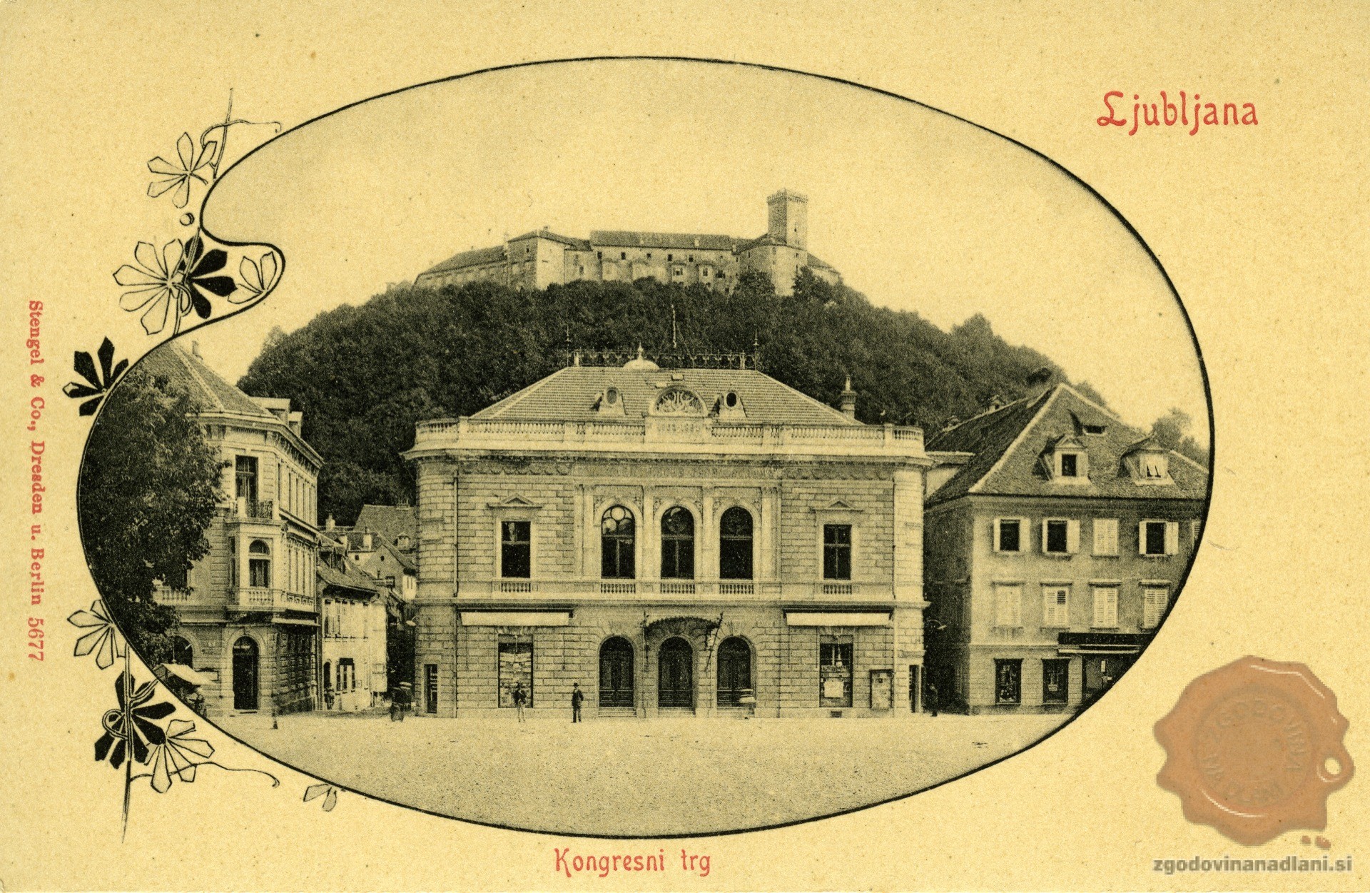 Ljubljana_Slovenska_filharmonija_Grad_1900_1918