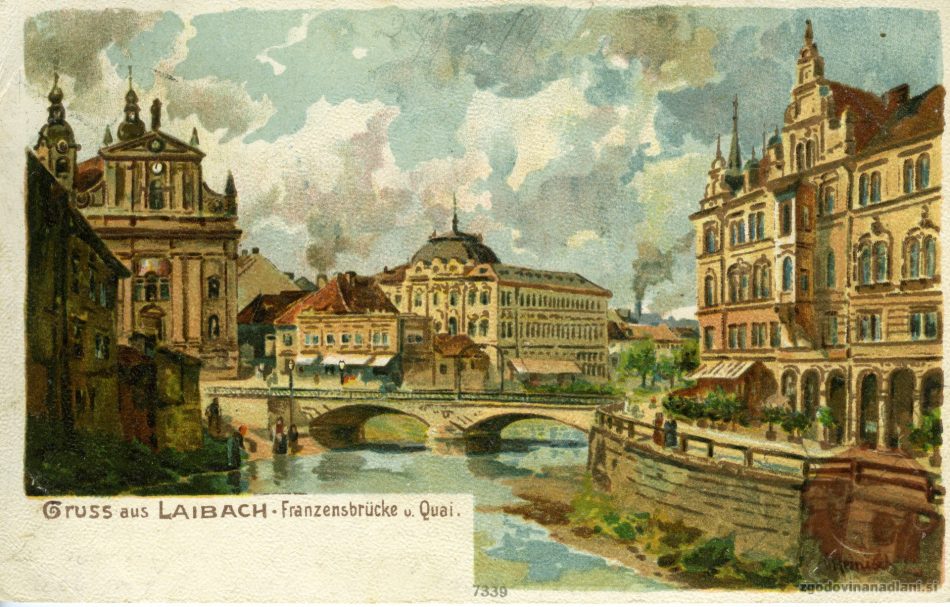 19-1_Ljubljana_Marijin_trg_Prešernov_trg_Tromostovje_Franciskani