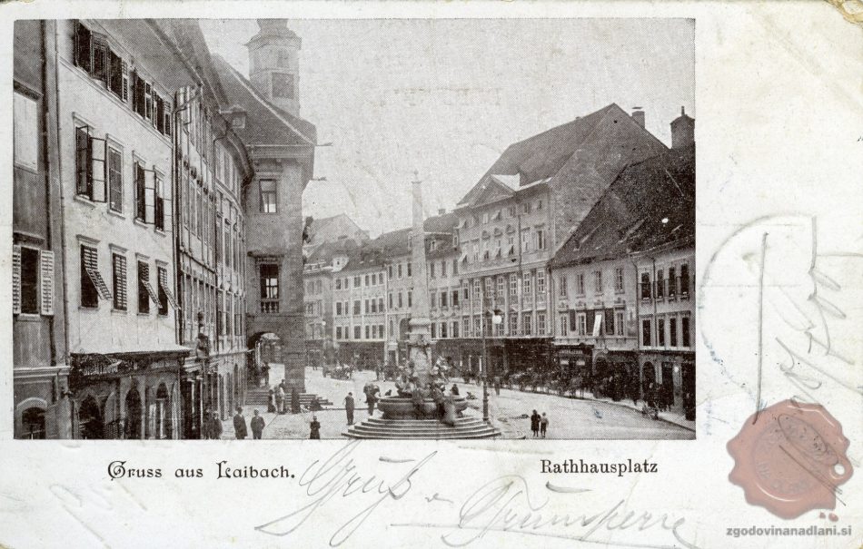 200-1_Mestni_trg_Robbov_vodnjak_1900