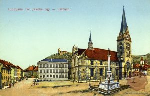 _Ljubljana_Trg_sv_Jakoba_Cerkev_sv_Jakoba_Levstikov_trg