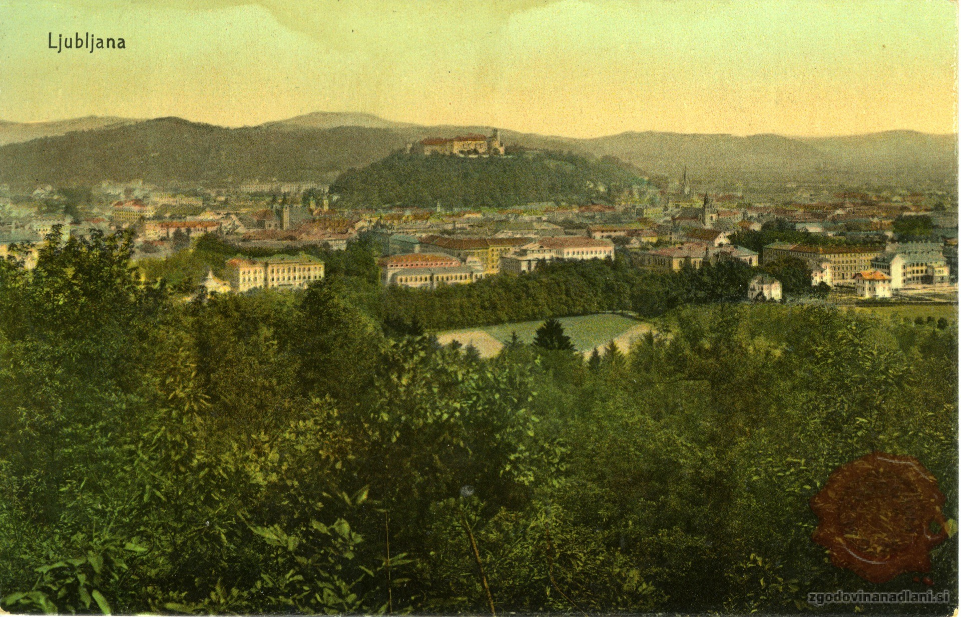 Ljubljana_Rožnik_Grad_1909