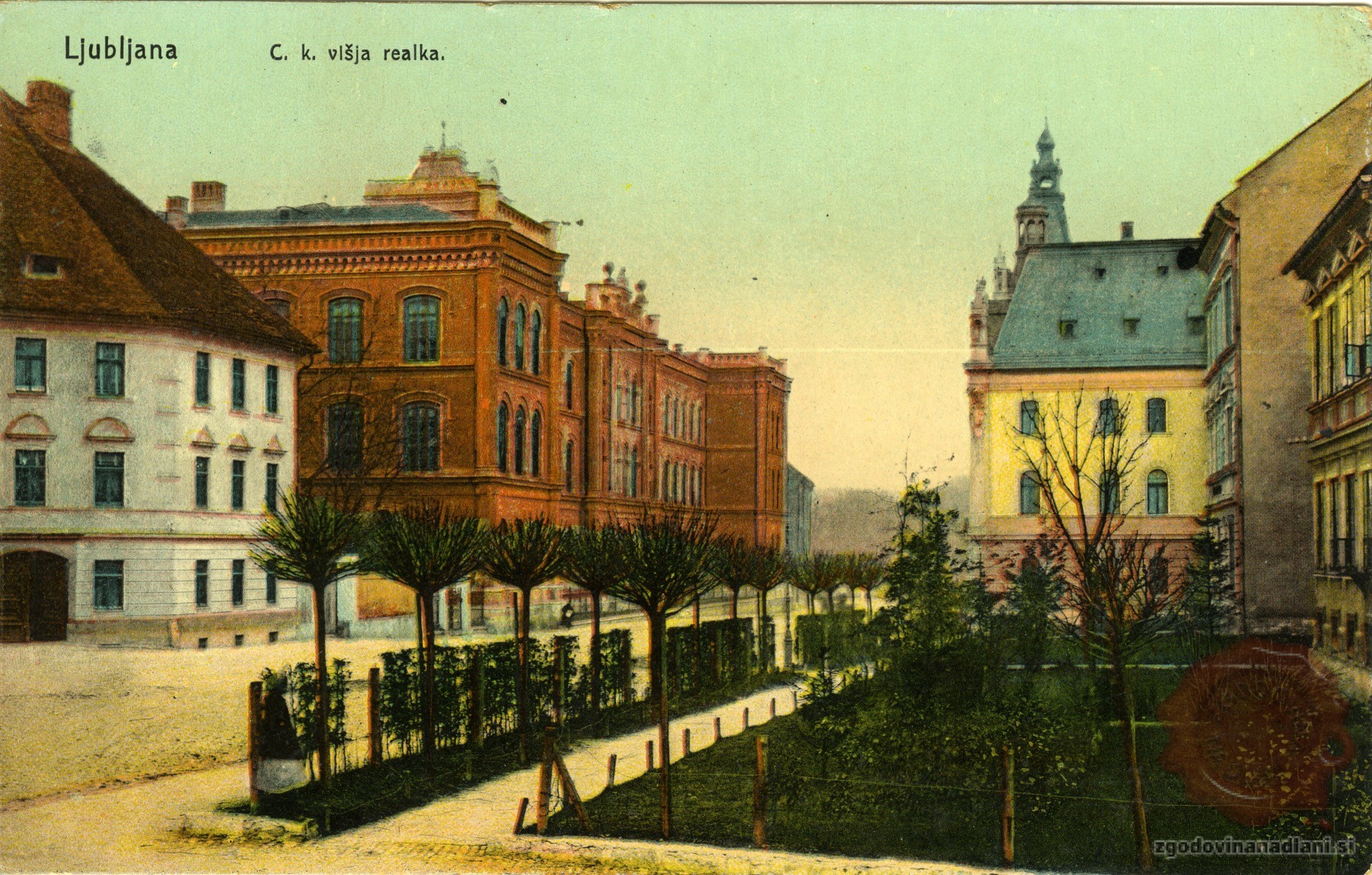 Ljubljana_Realka_Vegova_1909