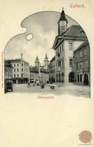 Ljubljana_Mestni_trg_Rotovž_Robbov_vodnjak