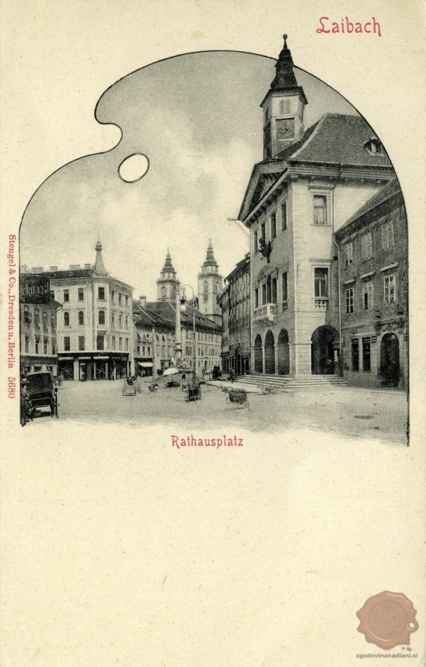 Ljubljana_Mestni_trg_Rotovž_Robbov_vodnjak