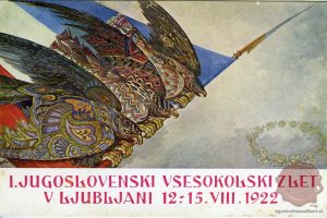 Ljubljana_Jugoslovenski_vsesokolski_zlet_1922