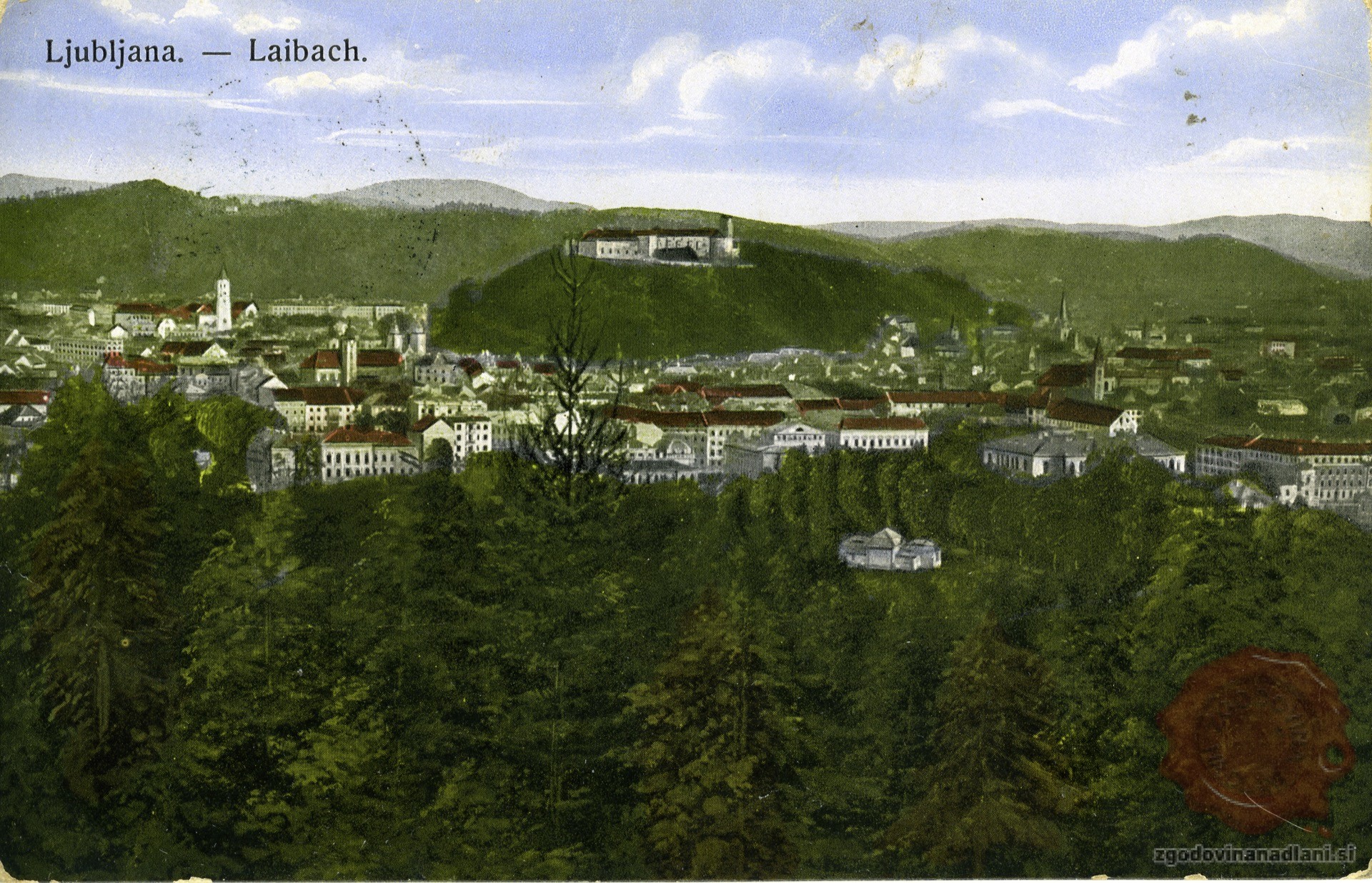 Ljubljanski_grad_Tivoli_Ljubljana_1915