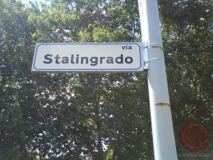 Stalingrajska ulica v Bologni. Foto Davor Knežiček,
