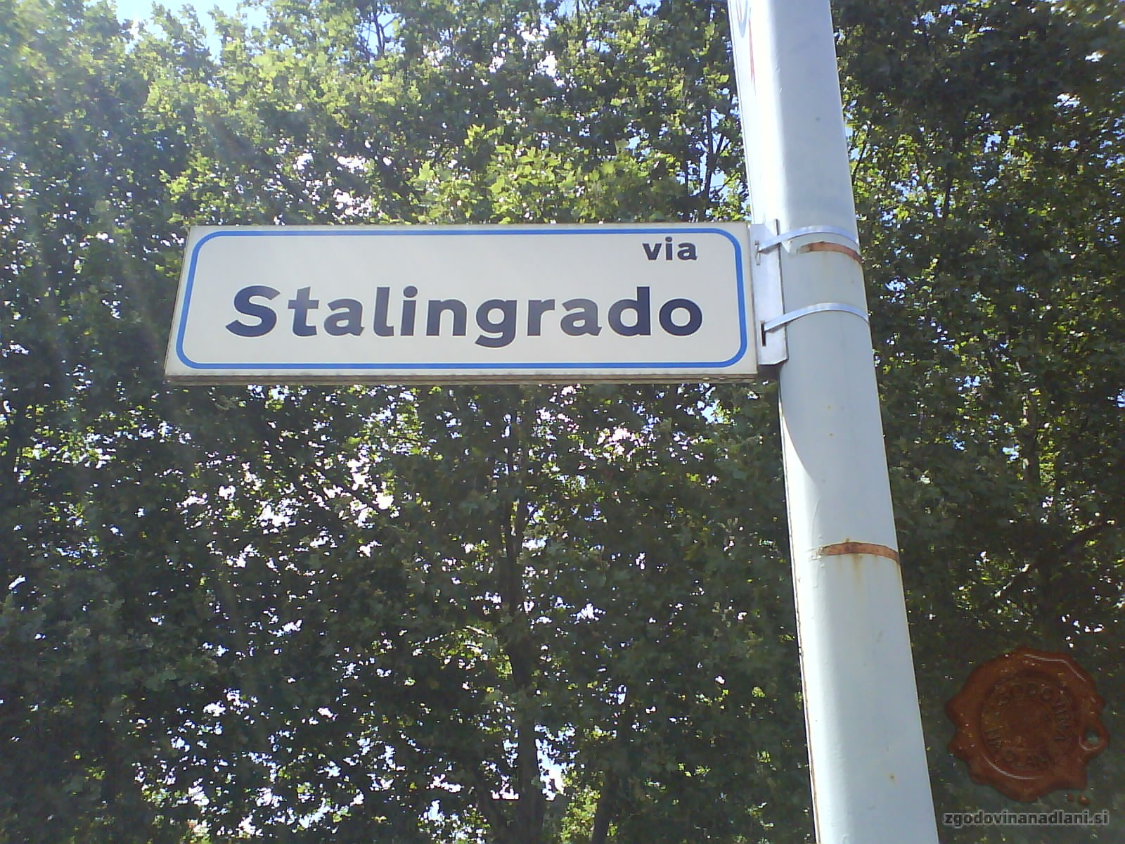 Stalingrajska ulica v Bologni. Foto Davor Knežiček,
