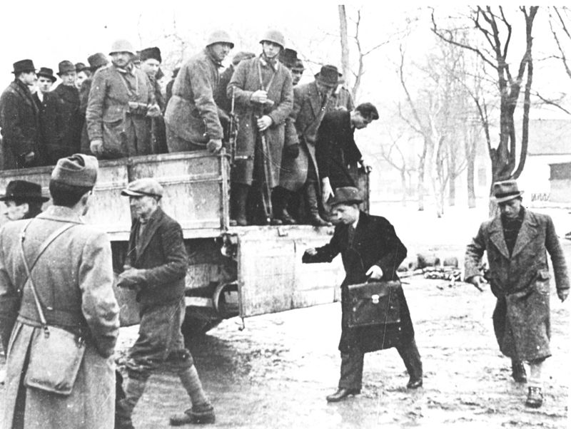 Italijanske racije v Ljubljani leta 1942, FOTO: Wikipedia