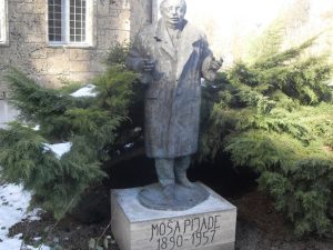 Moša Pijade - spomenik v bosanskem mestu Jajce (FOTO: Danijel Osmanagić)