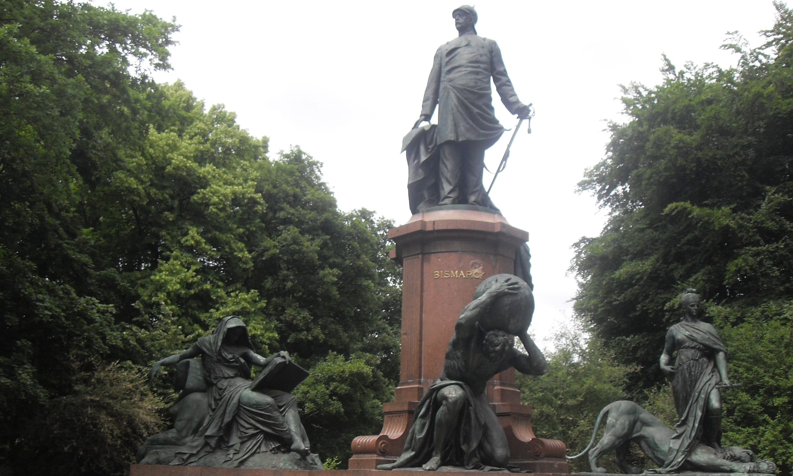 Bismarckov spomenik v Berlinu (FOTO: Danijel Osmanagić)