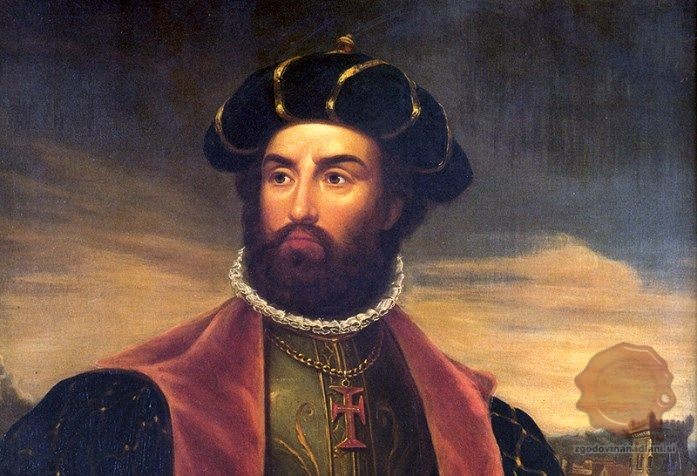 Vasco da Gama, FOTO Wikipedia (delo portugalskega slikarja Antónia Manuela da Fonsece iz leta 1838)