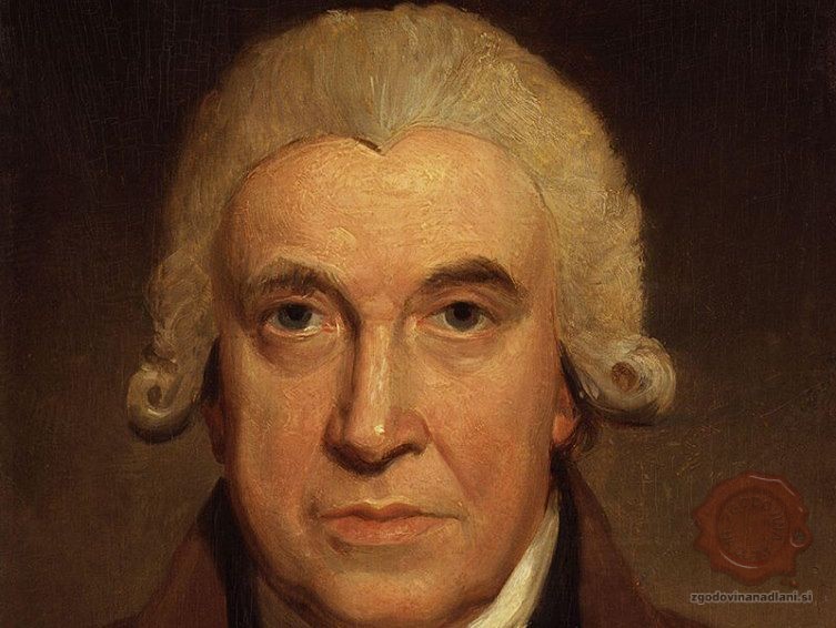 James Watt – portret britanskega slikarja Henrya Howarda (FOTO Wikipeida)