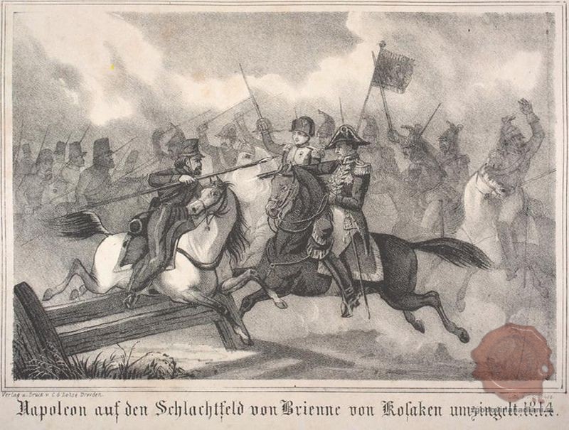 Tekom bitke so ruski kozaki skoraj zajeli francoskega cesarja Napoleona Bonaparta, a ga je rešil general Gaspard Gourgaud (FOTO: Wikipedia)