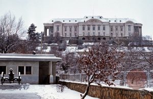 Tajbeg palača v Kabulu kjer je bil usmrčen Hafizullah Amin; Palačo je v času vojne uporabljala sovjetska 40-a armada (FOTO: Wikipedia)