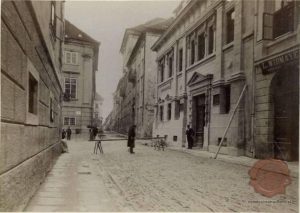 Gosposka ulica po potresu leta 1895.