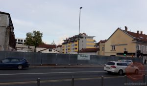 Mesto, kjer je nekoč stala gostilna Keršič, 10.10.2019. Foto: Aleš Šafarič.