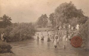 Gradaščica med obema svetovnima vojnama. Vir: arhiv Matjaža Marussiga, objavljeno na FB strani Stare fotografije in razglednice Ljubljane.