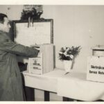 Volitve 11. novembra 1945. Foto Josip Pelikan, hrani Muzej novejše zgodovine Celje
